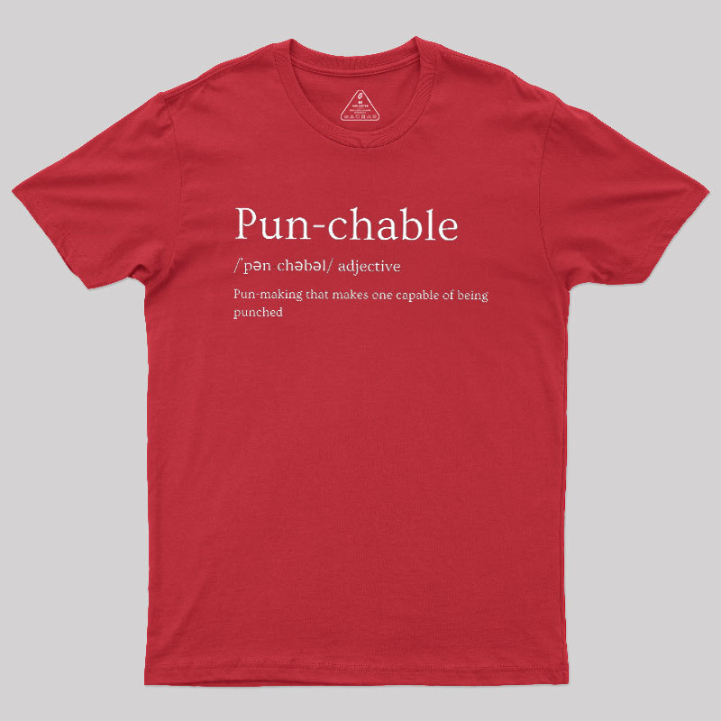 Pun-chable Geek T-Shirt