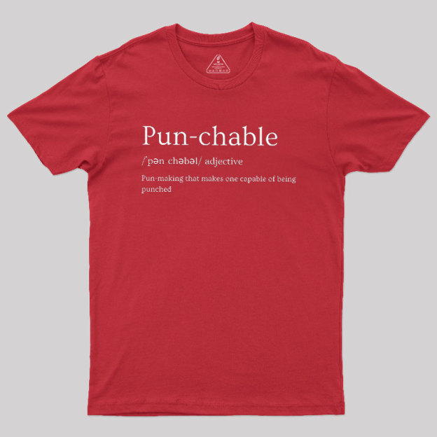 Pun-chable Geek T-Shirt