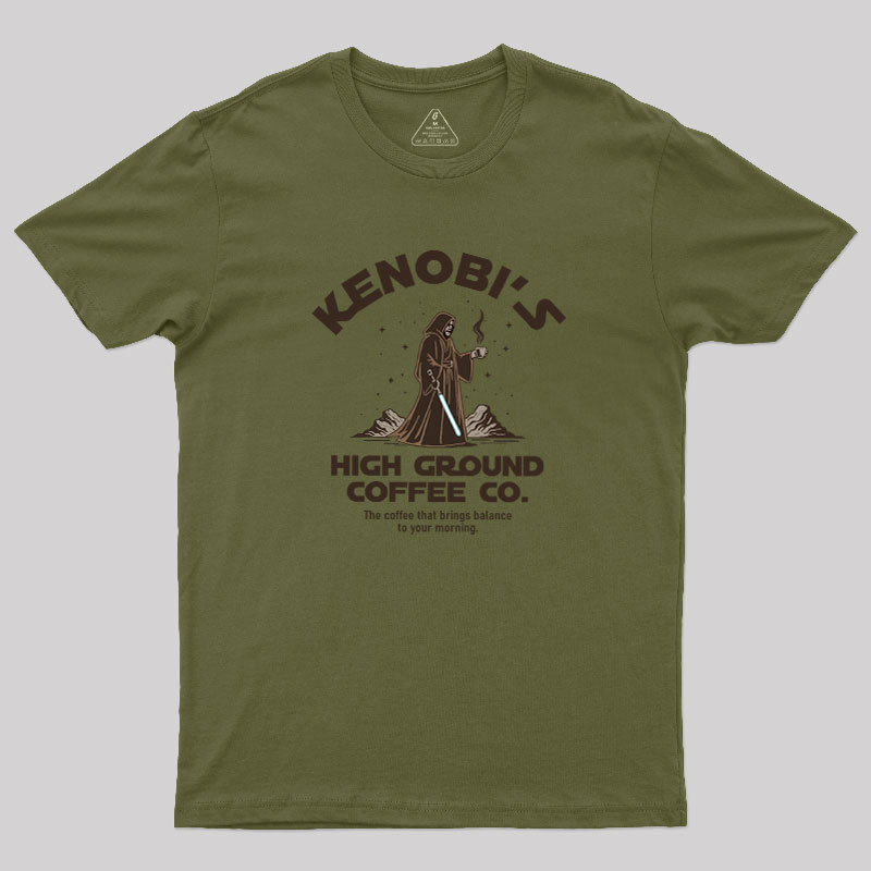 Kenobi��s High Ground Geek T-Shirt