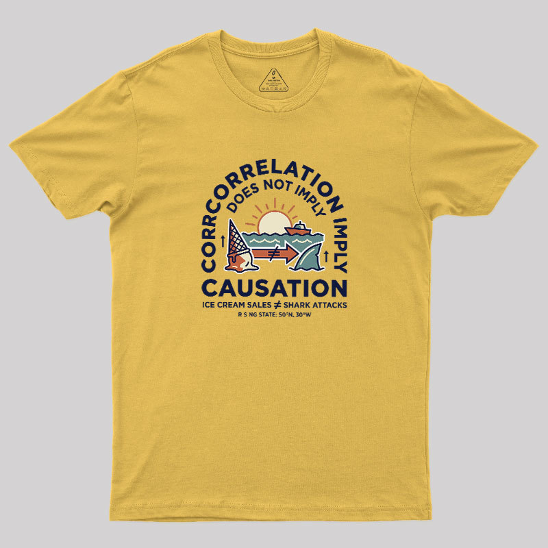 Spurious Correlation Geek T-Shirt