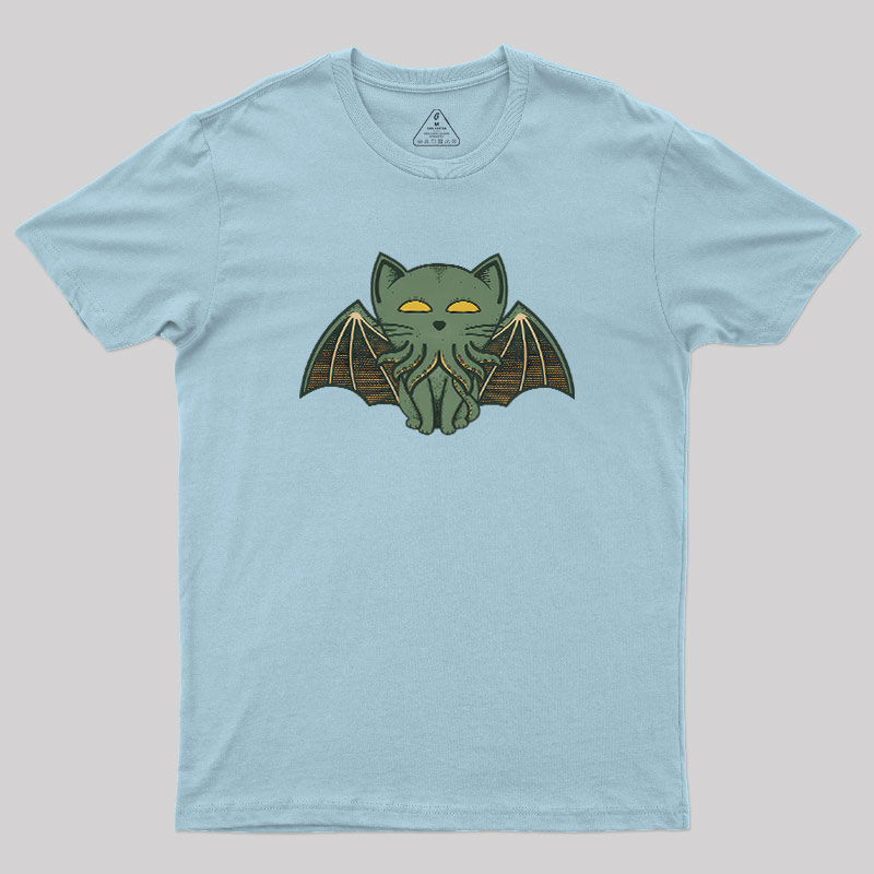 Cathulhu Cat Geek T-Shirt
