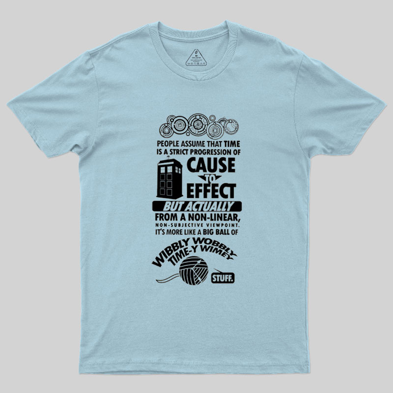Timey Wimey Geek T-Shirt
