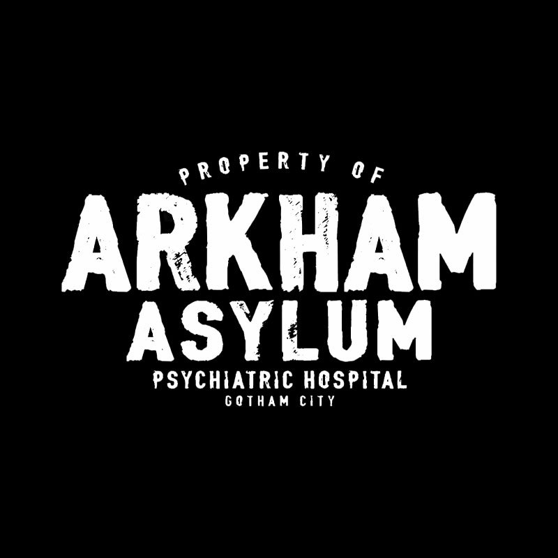 Arkham Asylum Geek T-Shirt