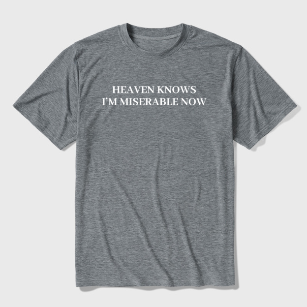 The Smiths Ultra Soft Heather Tees