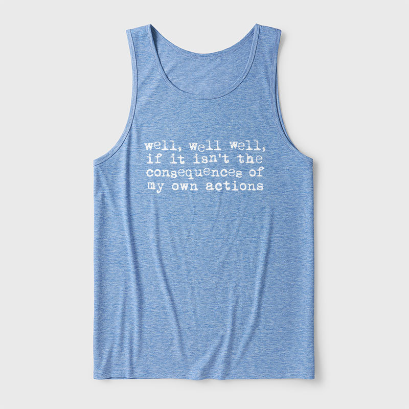 Consequences Ultra Soft Heather Tank