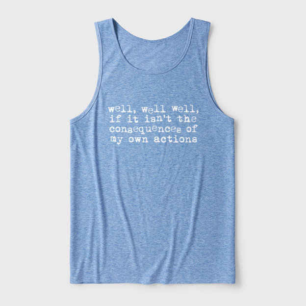 Consequences Ultra Soft Heather Tank