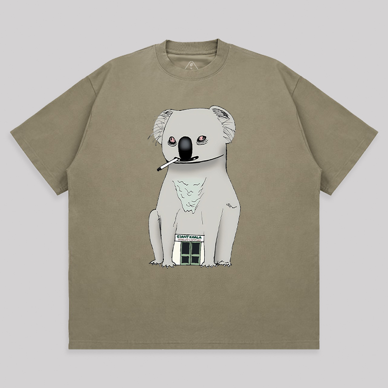 Giant Drop Bear Unisex Oversized T-shirt