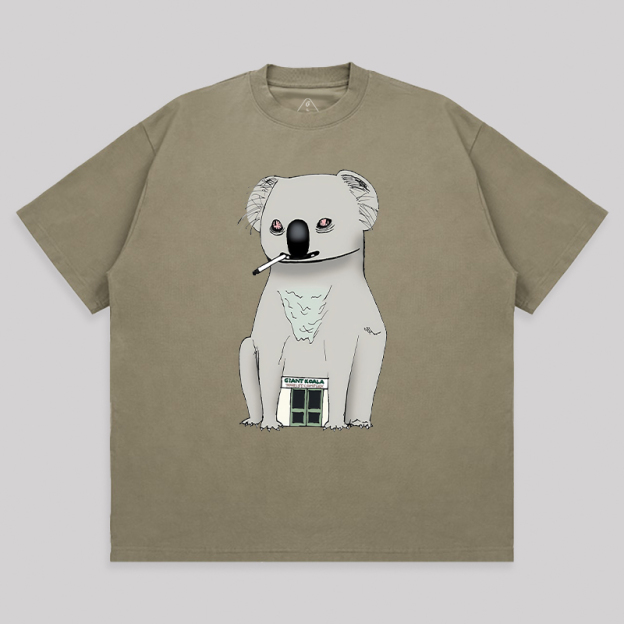 Giant Drop Bear Unisex Oversized T-shirt