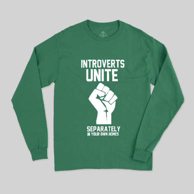 Introverts Long Sleeve T-Shirt