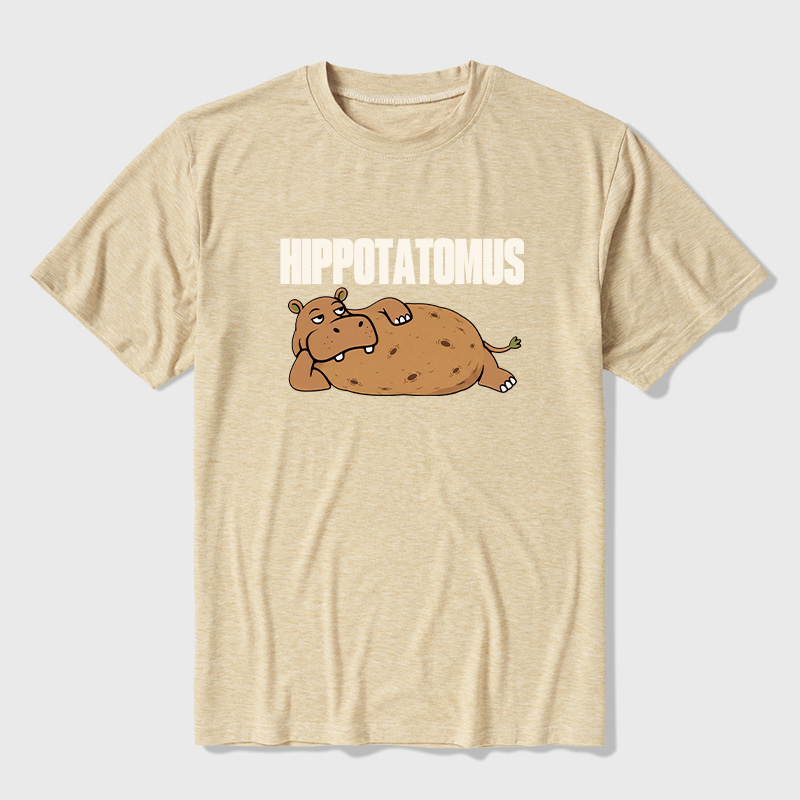 Hippotatomus Ultra Soft Heather Tee