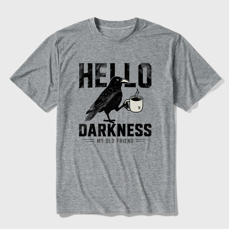 Raven Crow Coffee Ultra Soft Heather Tee