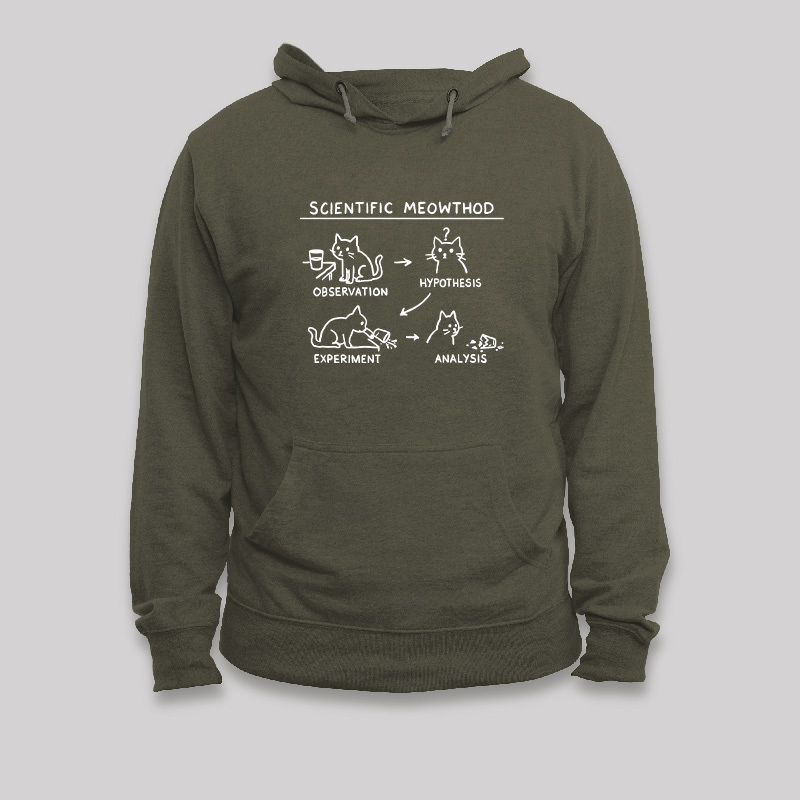 Scientific Meowthod Geek Hoodie