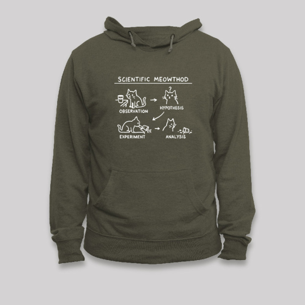 Scientific Meowthod Geek Hoodie