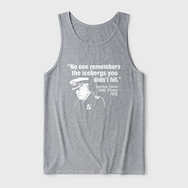 The Unseen Icebergs Ultra Soft Heather Tank