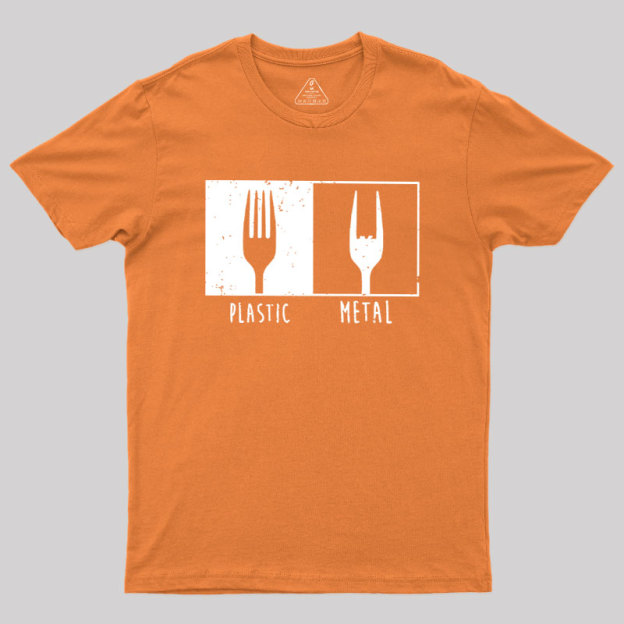 Metal Fork Geek T-Shirt