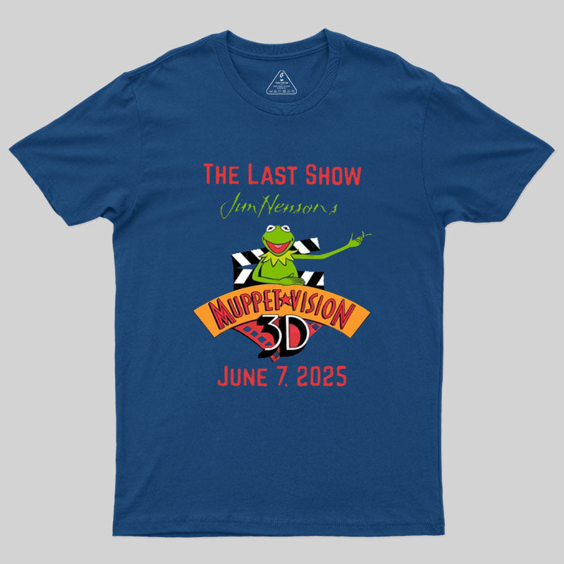 The Last Show Muppet Vision 3D Geek T-Shirt