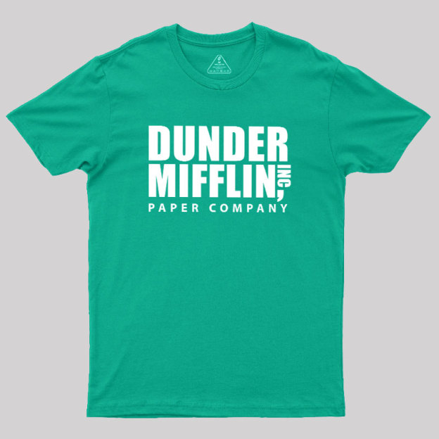 Dunder Mifflin Geek T-Shirt