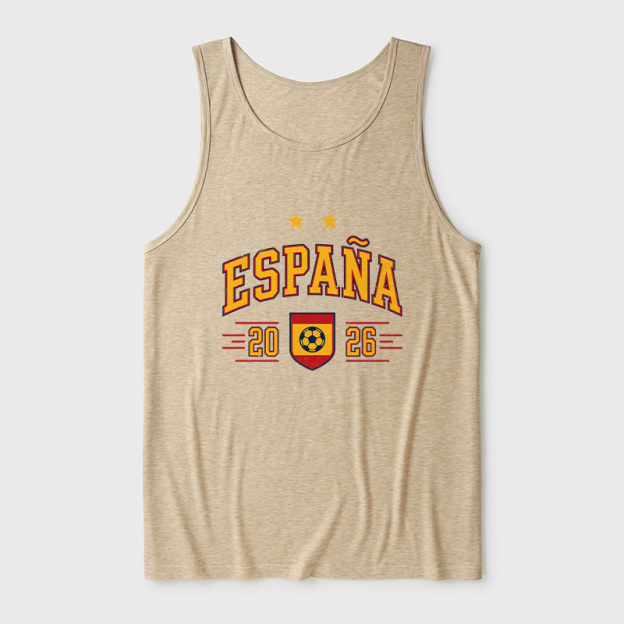 Espa?a Crowned Ball 2026 Ultra Soft Heather Tank