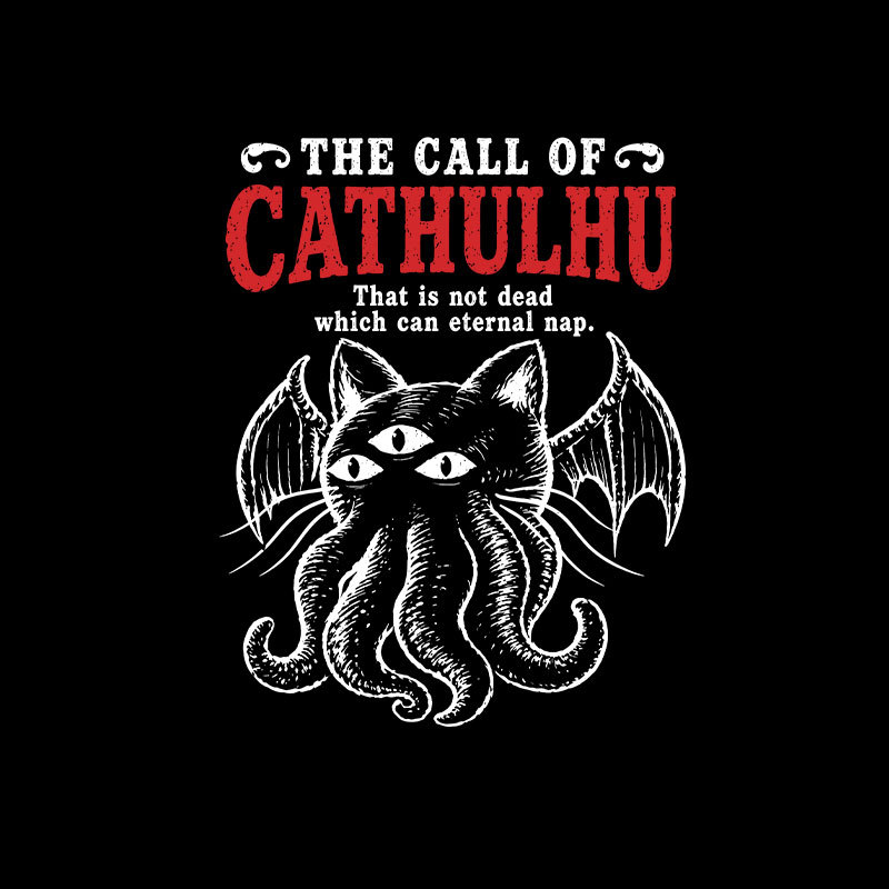 The Call of Cathulhu Geek T-Shirt