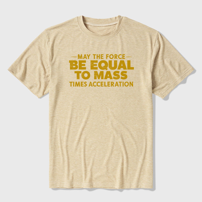 May the Force Ultra Soft Heather Tee