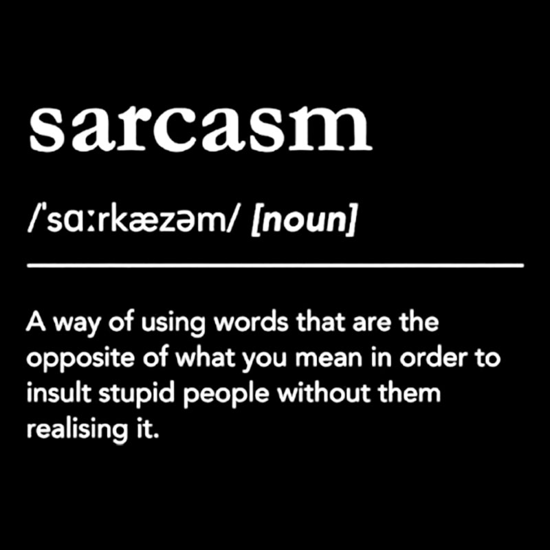 Funny Sarcasm Definition Geek T-Shirt