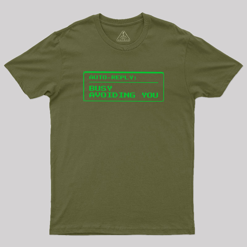 Auto Reply Geek T-Shirt