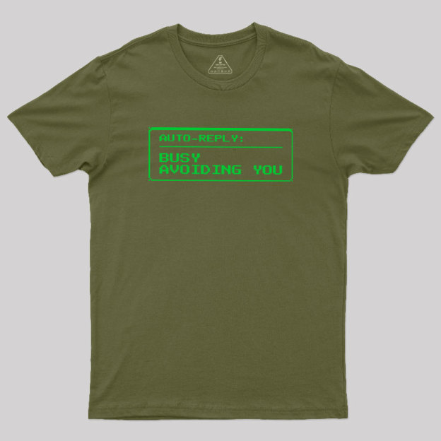 Auto Reply Geek T-Shirt