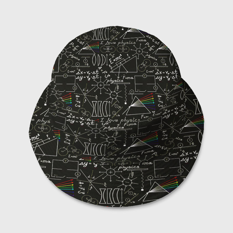 Physics Notes Geek Bucket Hat