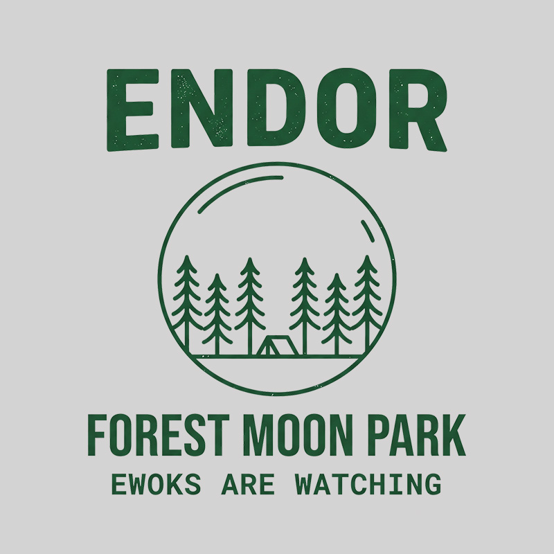 Forest Moon Campground Geek T-Shirt