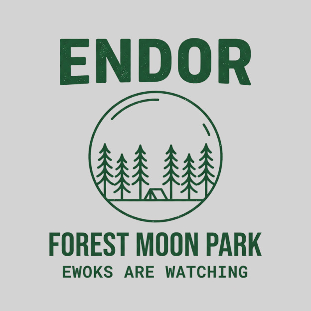 Forest Moon Campground Geek T-Shirt
