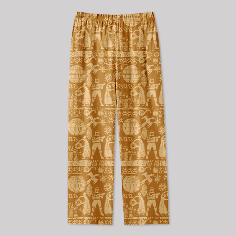 Trooper Tribute Brown Geek Loungewear Pants