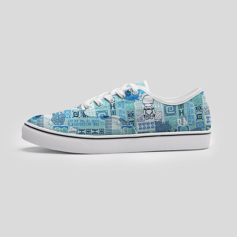 Don't Talk To Me About Life Geek Canvas Shoes