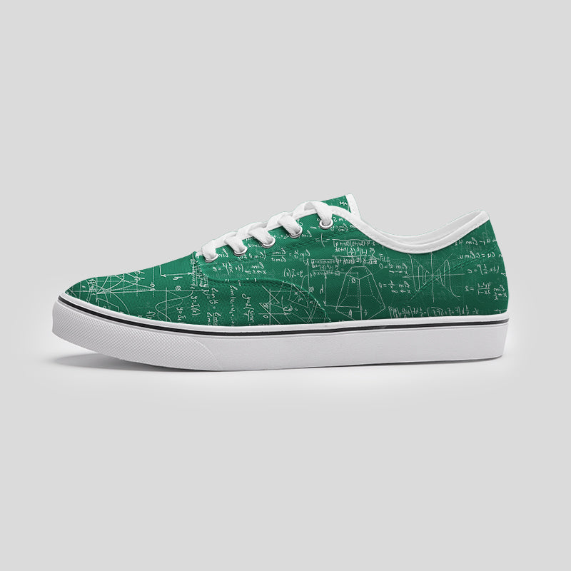 Math Function Geek Canvas Shoes