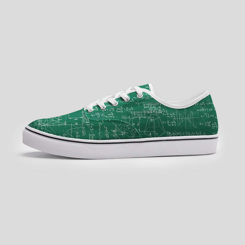 Math Function Geek Canvas Shoes