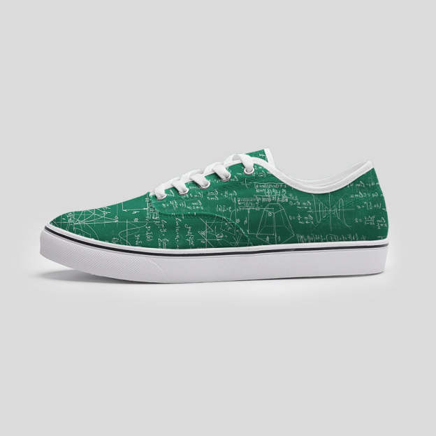 Math Function Geek Canvas Shoes