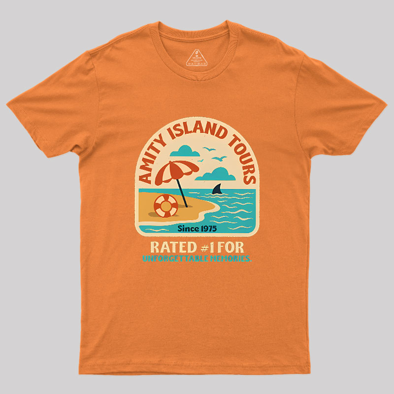 Amity Island Tours Geek T-Shirt