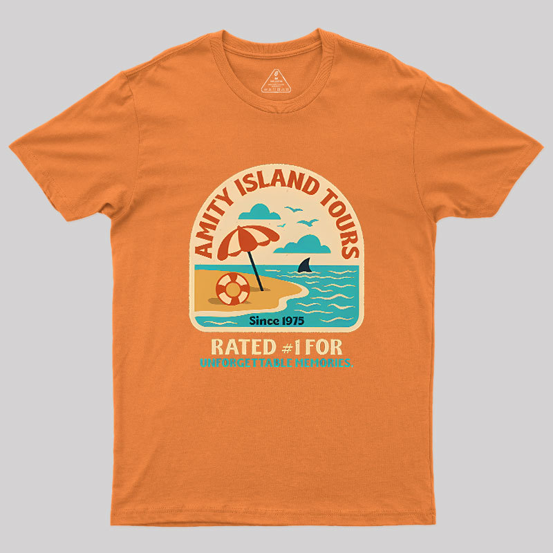 Amity Island Tours Geek T-Shirt