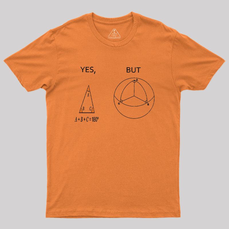 YES BUT Geek T-Shirt
