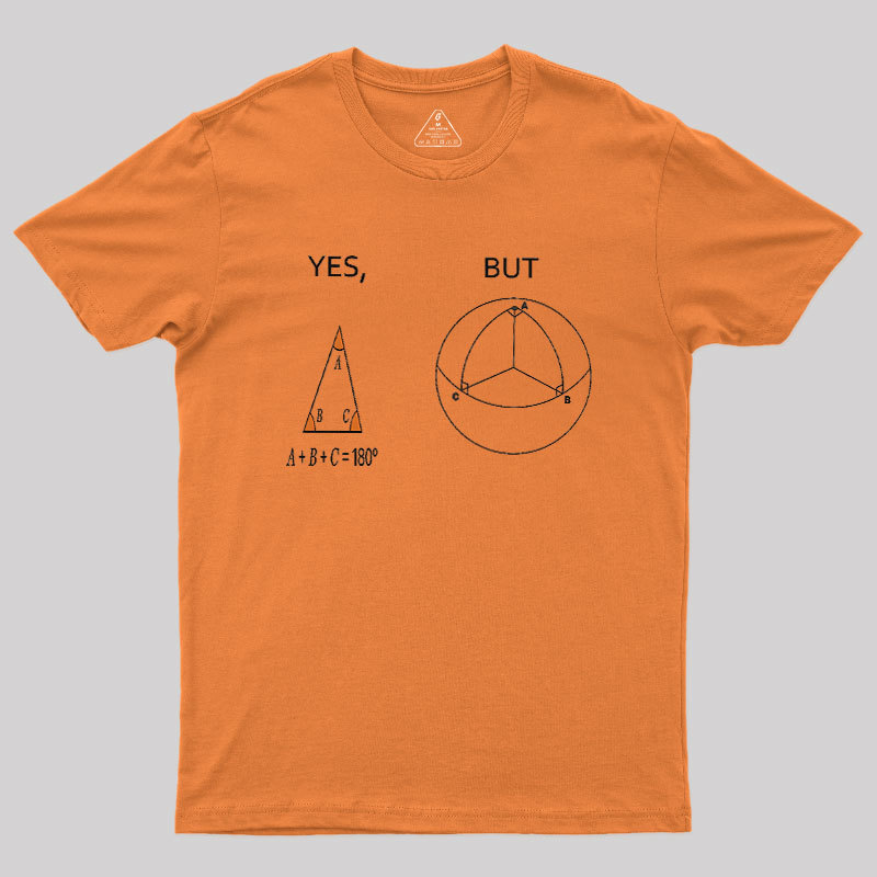 YES BUT Geek T-Shirt