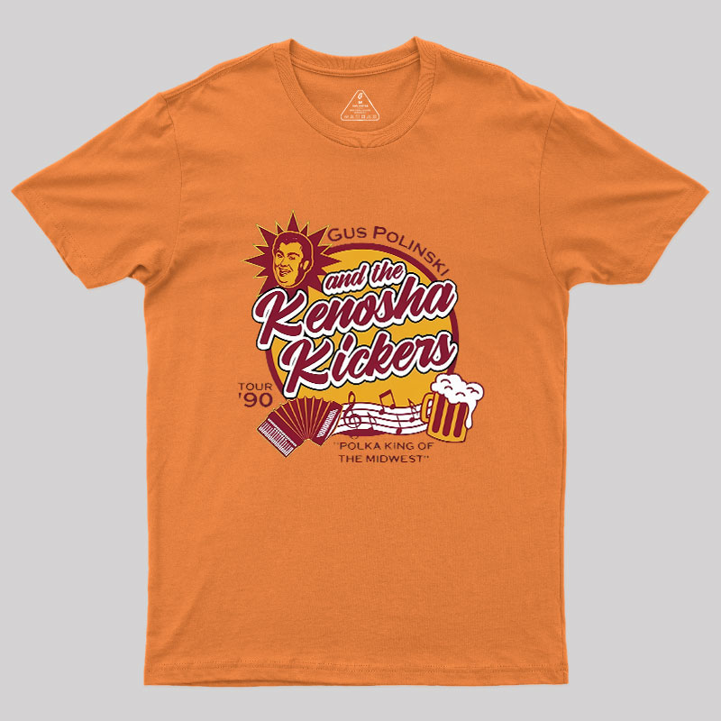 Kenosha Kickers Tour 90s Geek T-Shirt