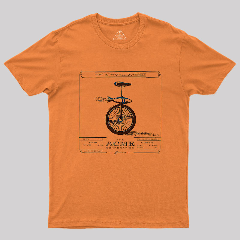 AACME Jet-Propelled Unicycle Geek T-Shirt