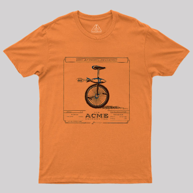 AACME Jet-Propelled Unicycle Geek T-Shirt