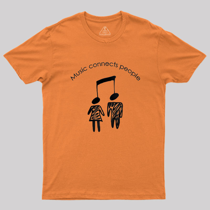 Music Contact People Geek T-Shirt