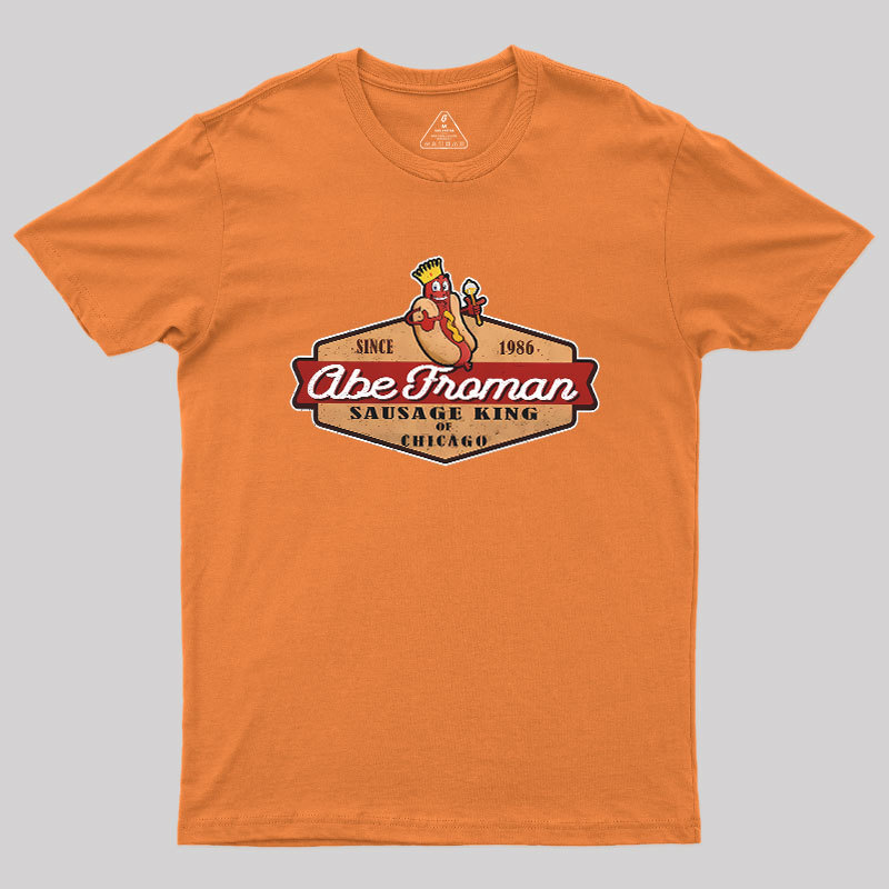 Abe Froman Sausage King Of Chicago Geek T-Shirt