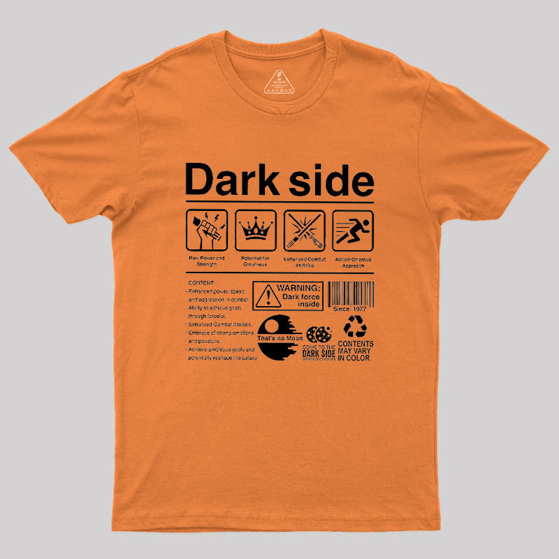 Dark Side Label Geek T-Shirt