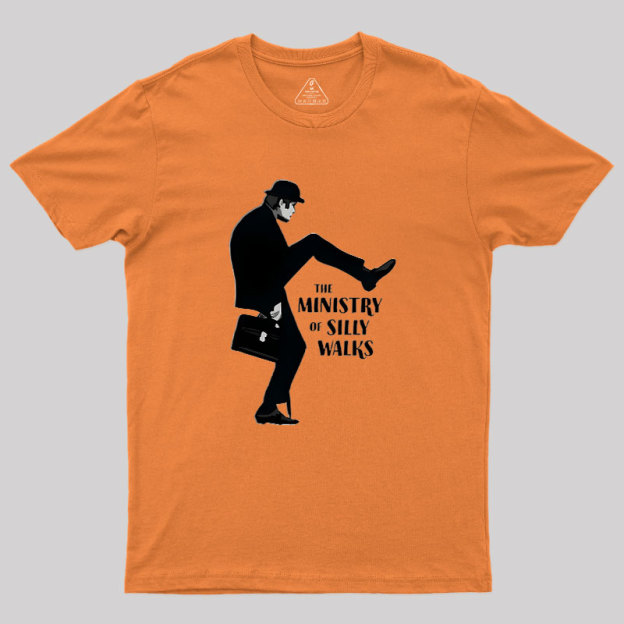 The Ministry Of Silly Walks Geek T-Shirt