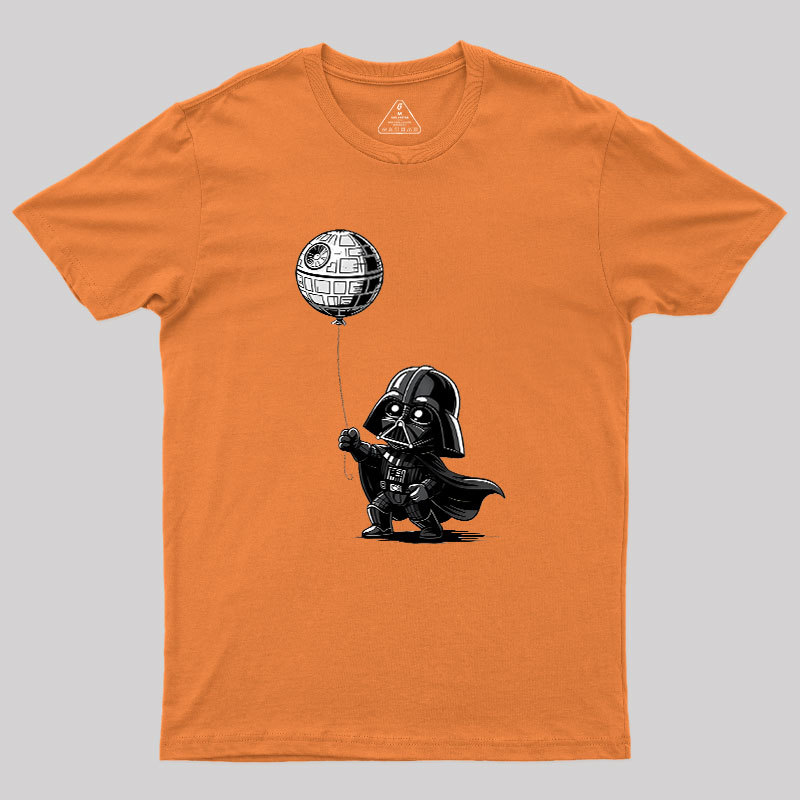 The Death Star Balloon Geek T-Shirt