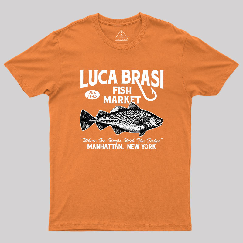 Luca Brasi Fishing Charters Geek T-Shirt