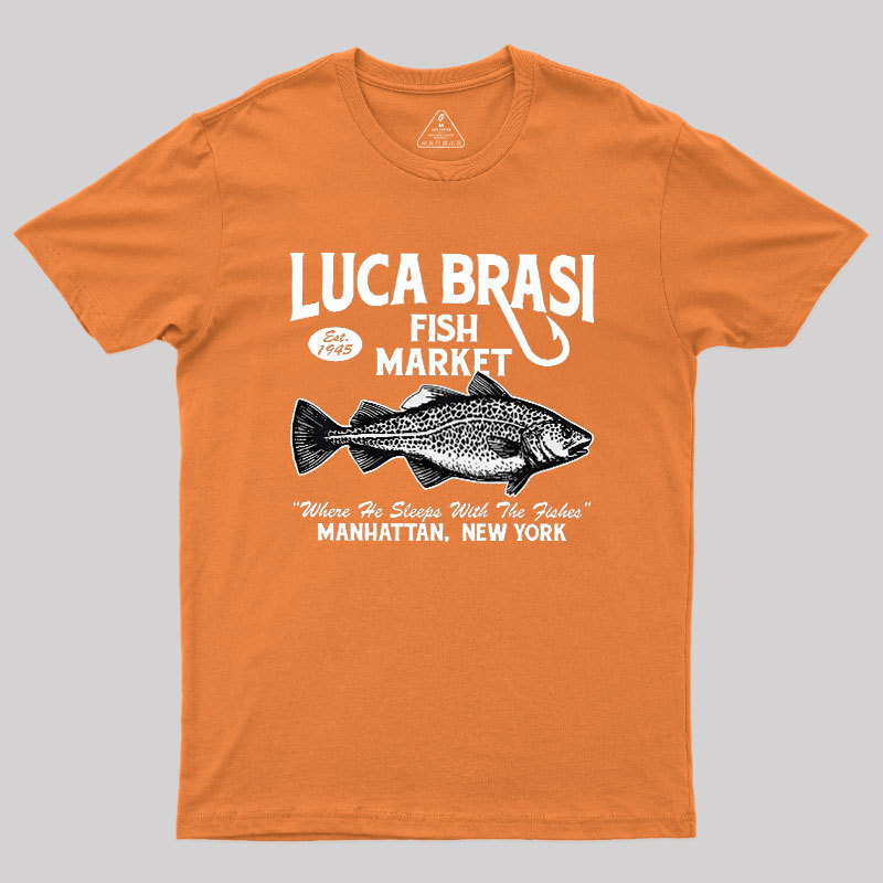 Luca Brasi Fishing Charters Geek T-Shirt