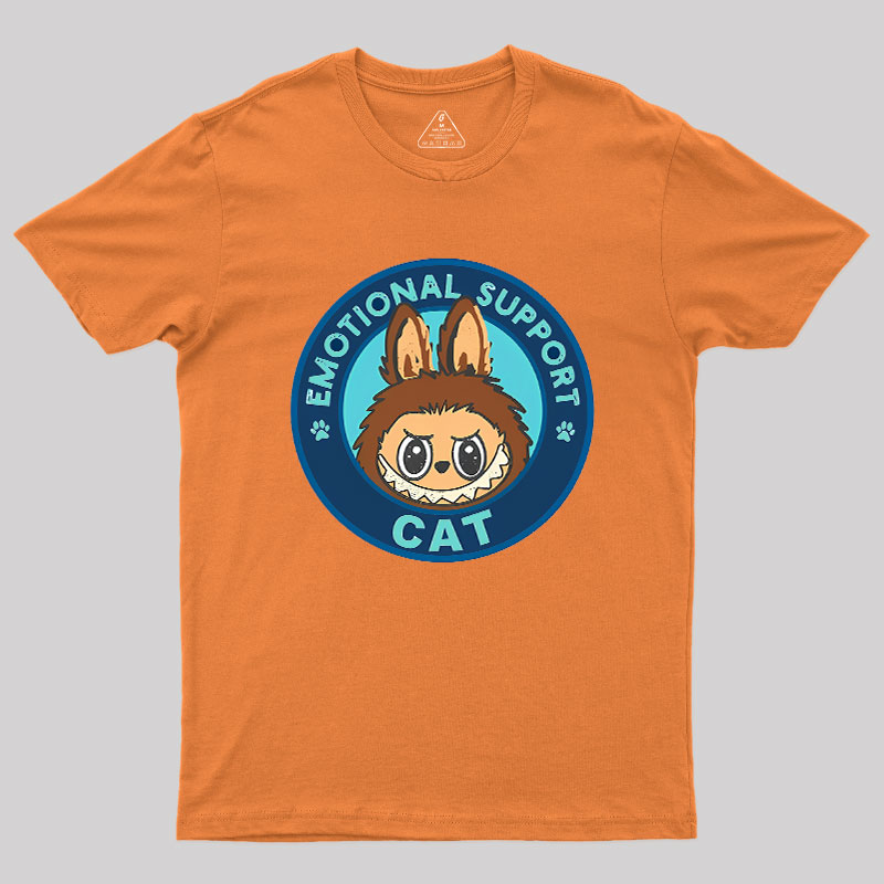 Emotional Support Cat Geek T-Shirt